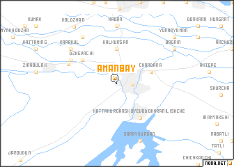 map of Amanbay