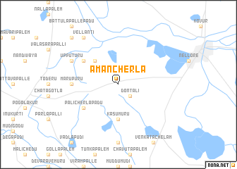 map of Āmancherla