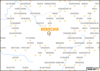 map of Amanchia