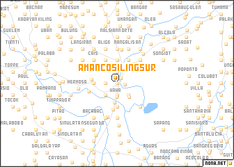 map of Amancosiling Sur