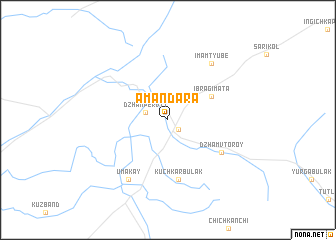 map of Amandara