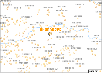 map of Amāndarra