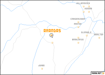 map of Amandas