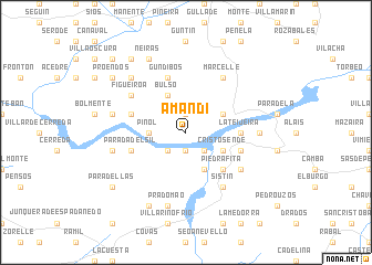 map of Amandi