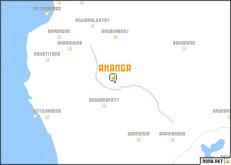 map of Amanga