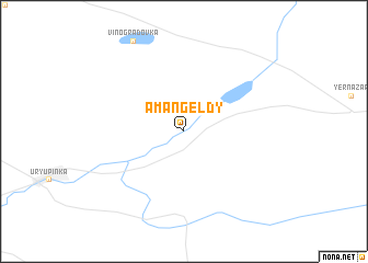 map of Amangel\