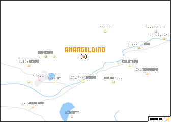 map of Amangil\