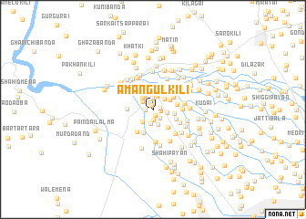 map of Amān Gul Kili