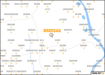 map of Ama Ngwu