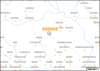 map of Amanhia
