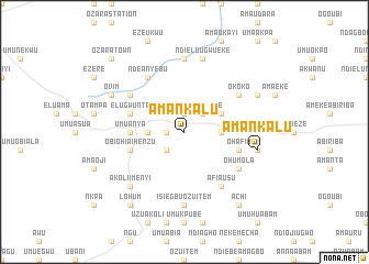 map of Amankalu