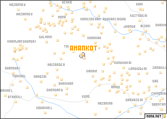 map of Aman Kot