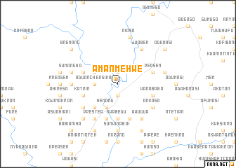 map of Amanmehwe