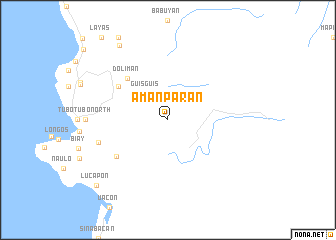 map of Amanparan