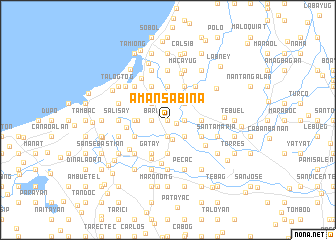 map of Amansabina