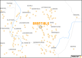 map of Amantible