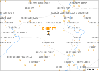 map of Amanty