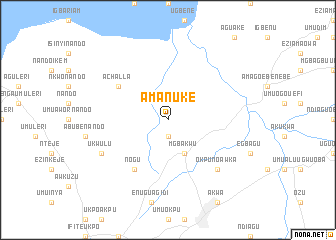 map of Amanuke