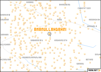 map of Amānullāh Dāhri