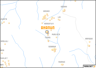 map of Amanun
