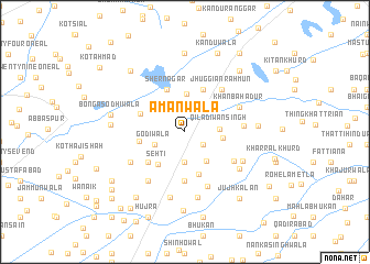 map of Amānwāla