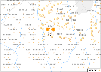 map of Amao