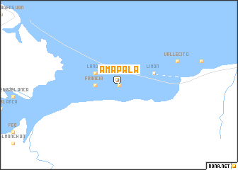 map of Amapala