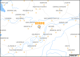 map of Amapa