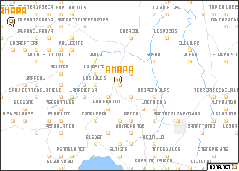 map of Amapa