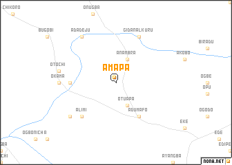 map of Amapa
