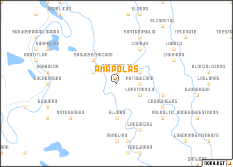 map of Amapolas