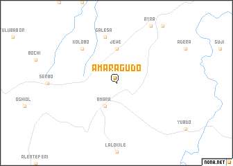 map of Āmara Gudo