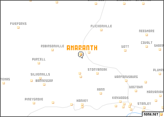 map of Amaranth