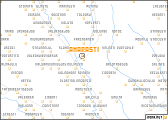 map of Amărăşti