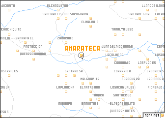 map of Amarateca