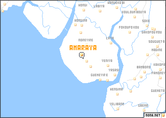 map of Amaraya