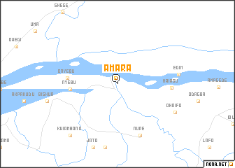 map of Amara