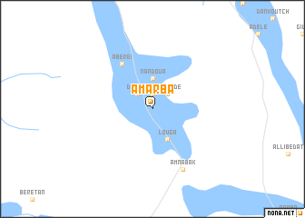 map of Am Arba