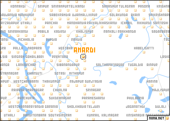 map of Āmardi