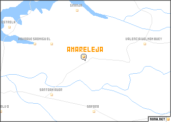 map of Amareleja