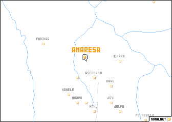 map of Āmarēsa