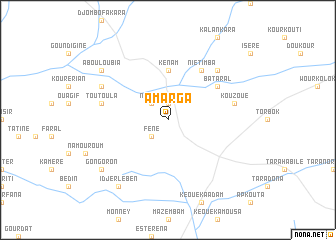 map of Amarga