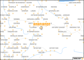 map of Amarianón