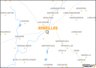 map of Amarillas