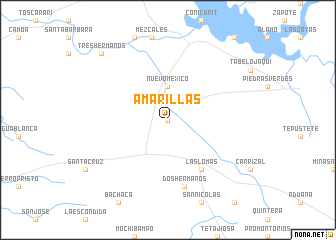 map of Amarillas