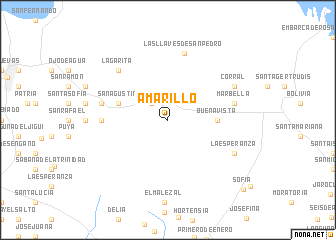 map of Amarillo