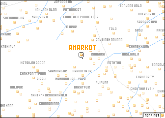 map of Amarkot