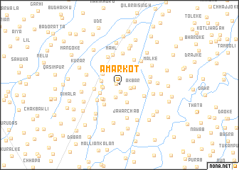 map of Amar Kot
