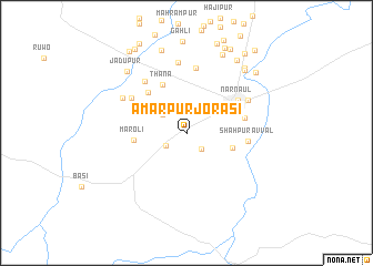 map of Amarpur Jorāsi