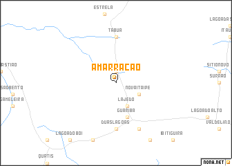 map of Amarração